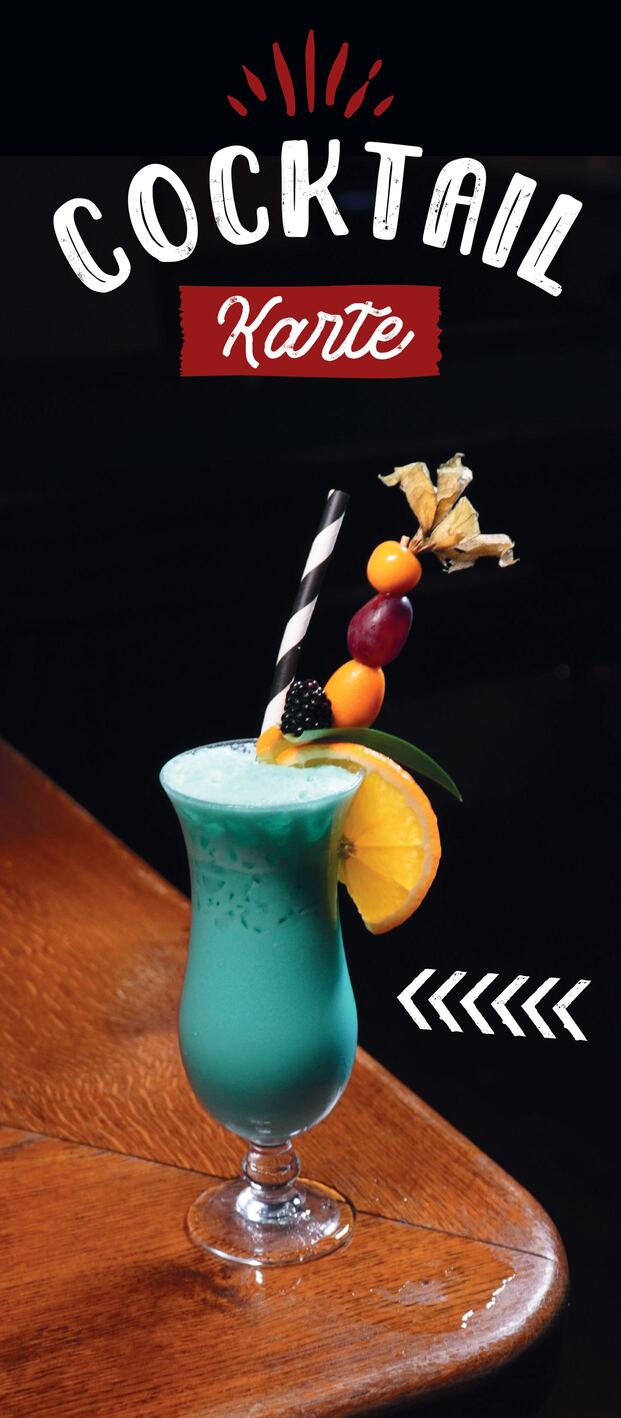 Cocktailkarte Cover